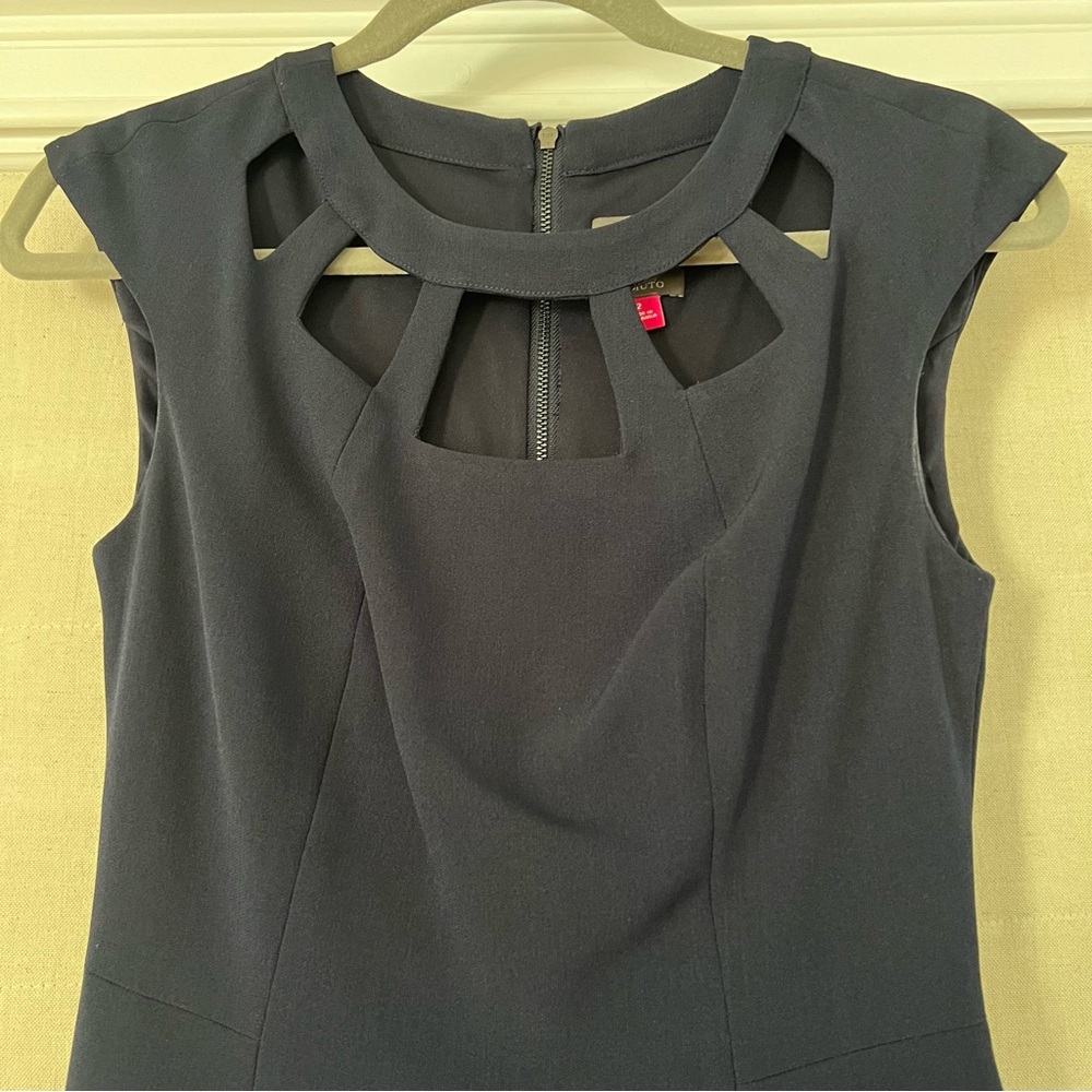 Vince Camuto Blue Mini Cocktail Dress